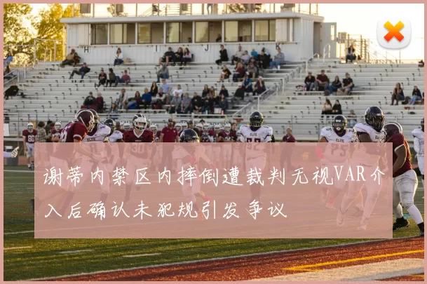 谢蒂内禁区内摔倒遭裁判无视VAR介入后确认未犯规引发争议